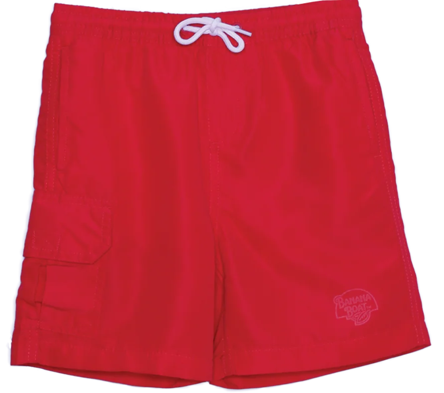 **SALE!** Boys Banana Boat Solid Swim Trunks