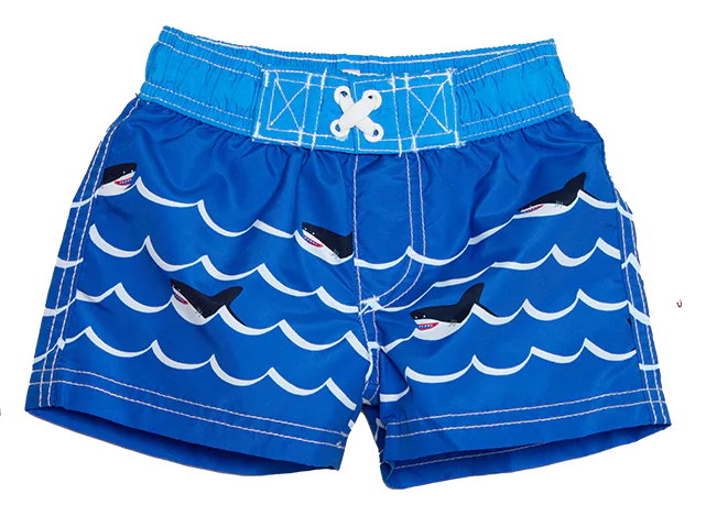 Baby Boys Shark Swim Trunks – Bellum&Rogue