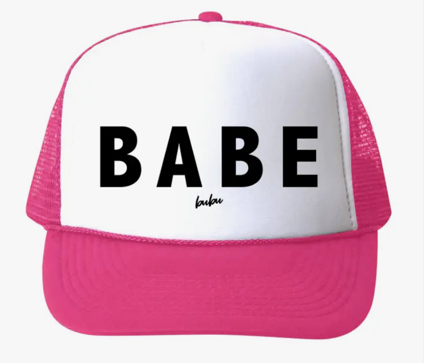 Girls Babe Trucker Hat