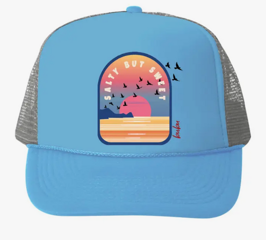 Girls Salty but Sweet Trucker Hat