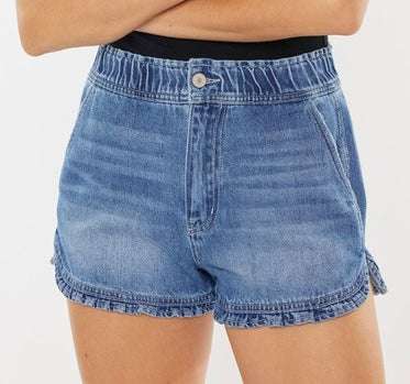 Bloomdale Kancan Ruffle Shorts