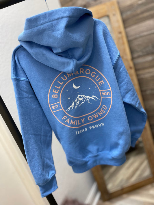 Kids Moon & Mountain Hoodie