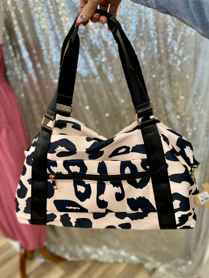 Leopard Duffel Bag