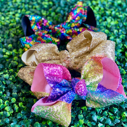 Large Sequin Bows