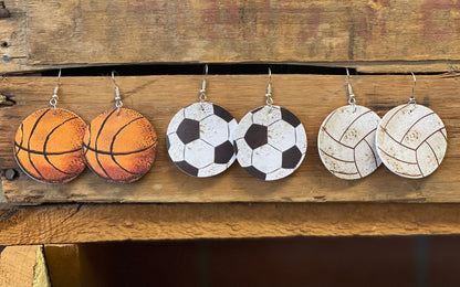 Sports Ball Earrings