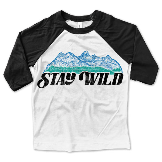 Boys Stay Wild Raglan