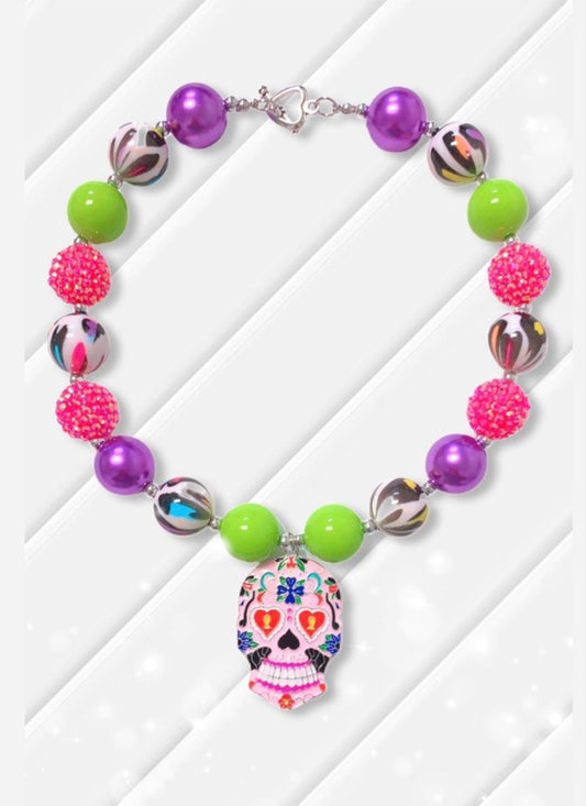 Girls Fall Bauble Necklaces
