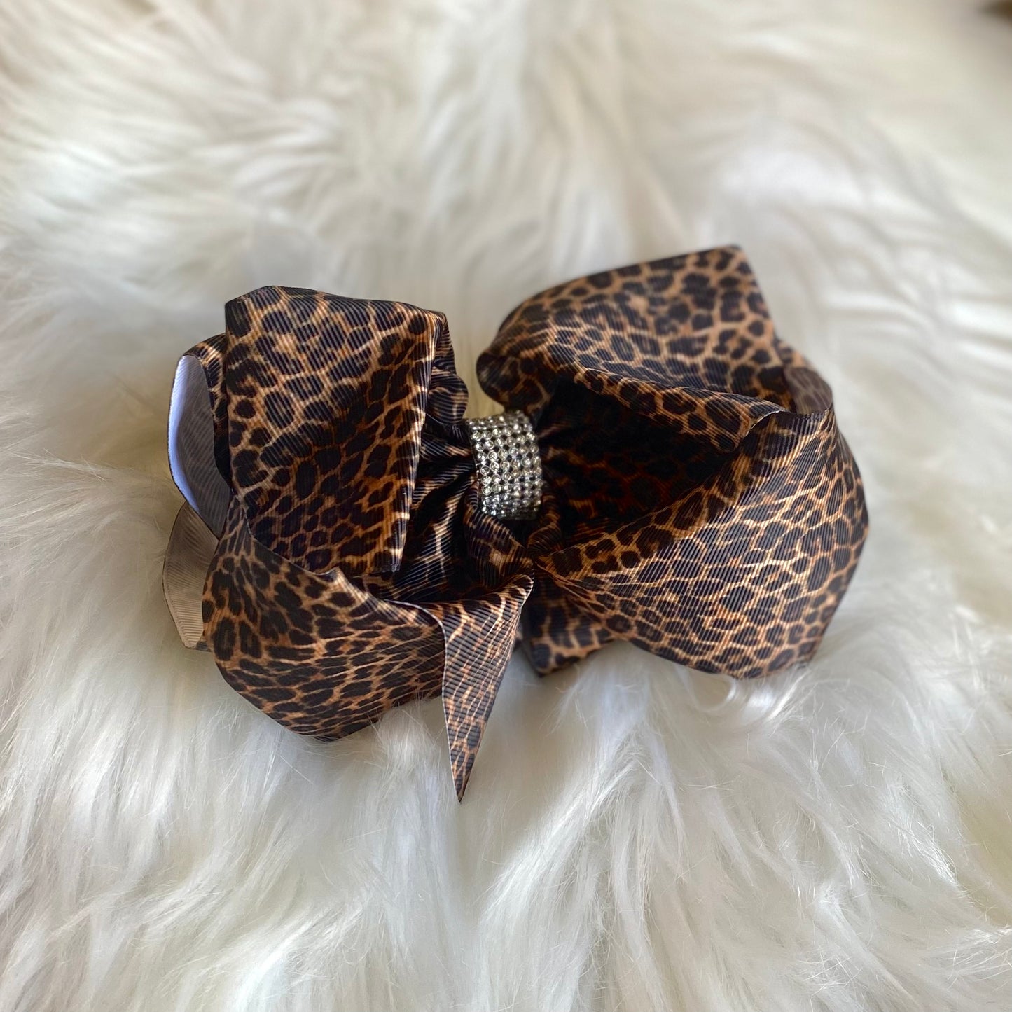 Rhinestone Printed Bows