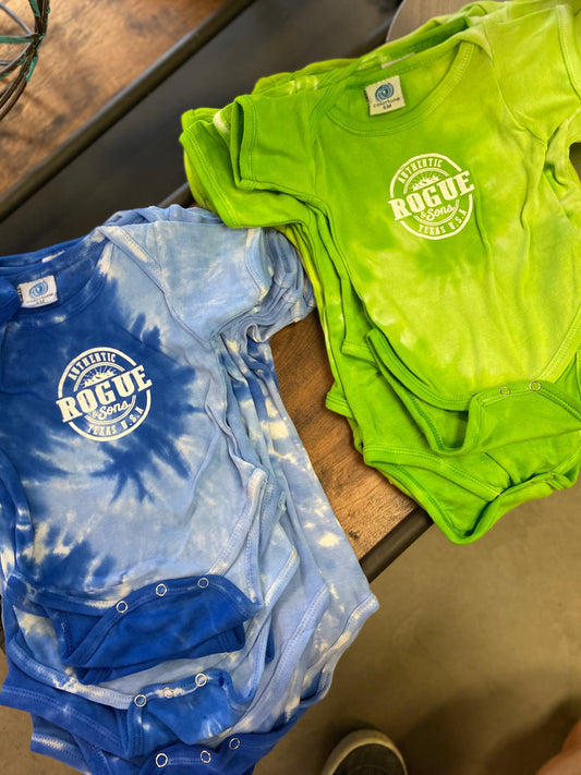 **SALE!**  Baby Boys Rogue & Sons Tie Dye Onesie