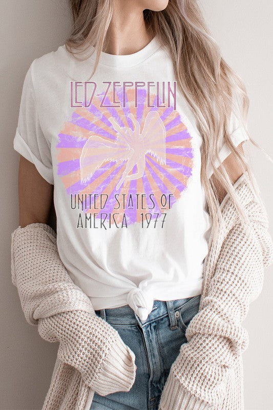 Pastel Led Zeppelin Tee