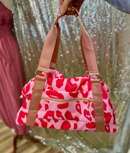 Leopard Duffel Bag
