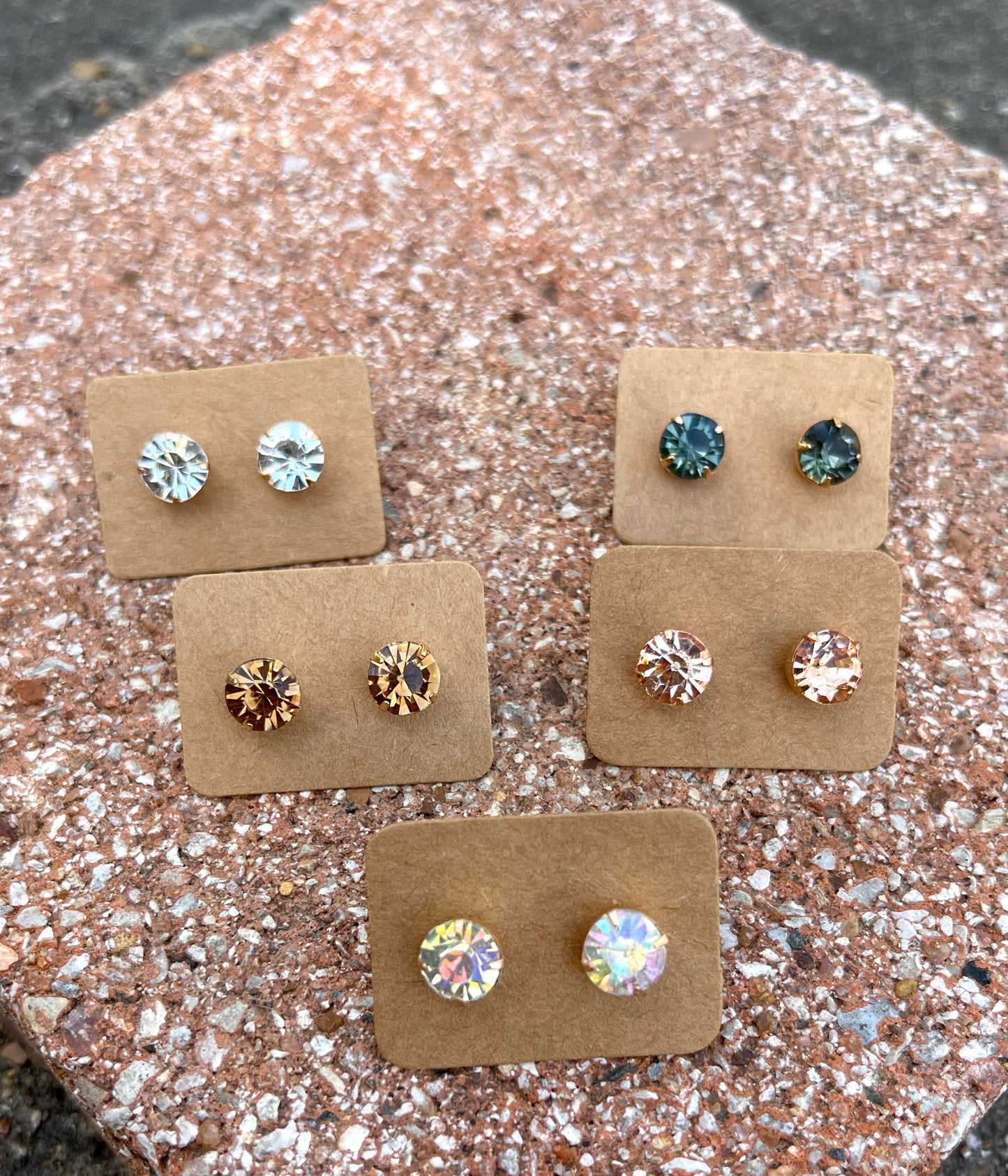 Aragon Rhinestone Studs