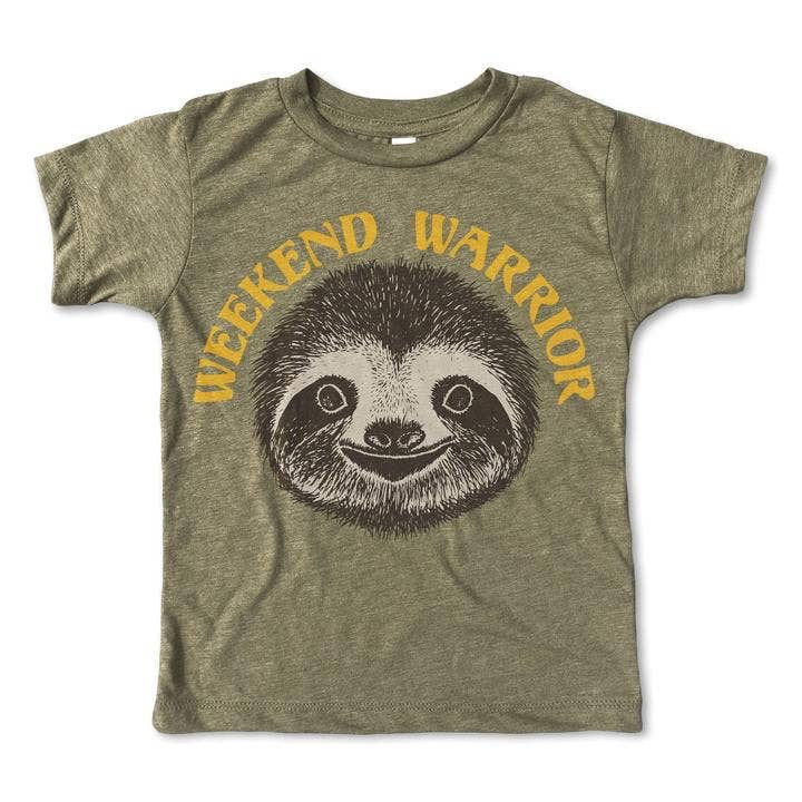 Boys Sloth Weekend Warrior Tee