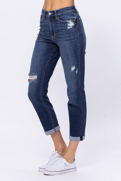 Avondale Judy Blue Boyfriend Jeans