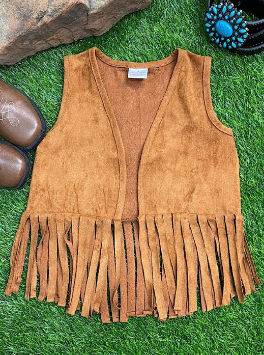 Girls Ronan Fringe Vest