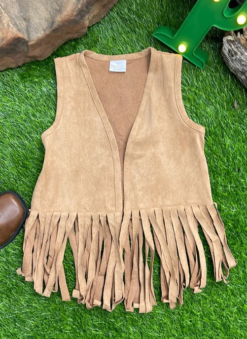 Girls Ronan Fringe Vest